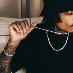 3mm Moissanite Tennis Chain - icrush - schmuck