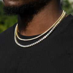 5mm Moissanit Tennis - Kette - icrush - schmuck