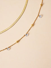 Sparkling Kette Silber