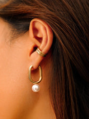 Absolute Appeal Pearl Ohrringe Gold-Shopicrush