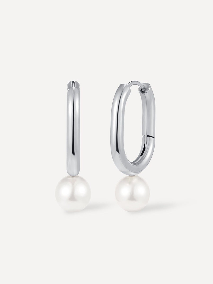 Absolute Appeal Pearl Ohrringe Silber-Shopicrush