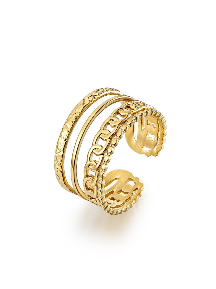 Amaze Ring Gold-Shopicrush