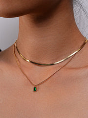 Amber Lake Kette Silber-Shopicrush