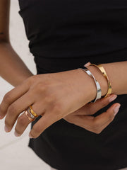 Balance Armreif Armband Gold - icrush - schmuck