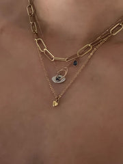 Bold heart Kette Gold - icrush - schmuck