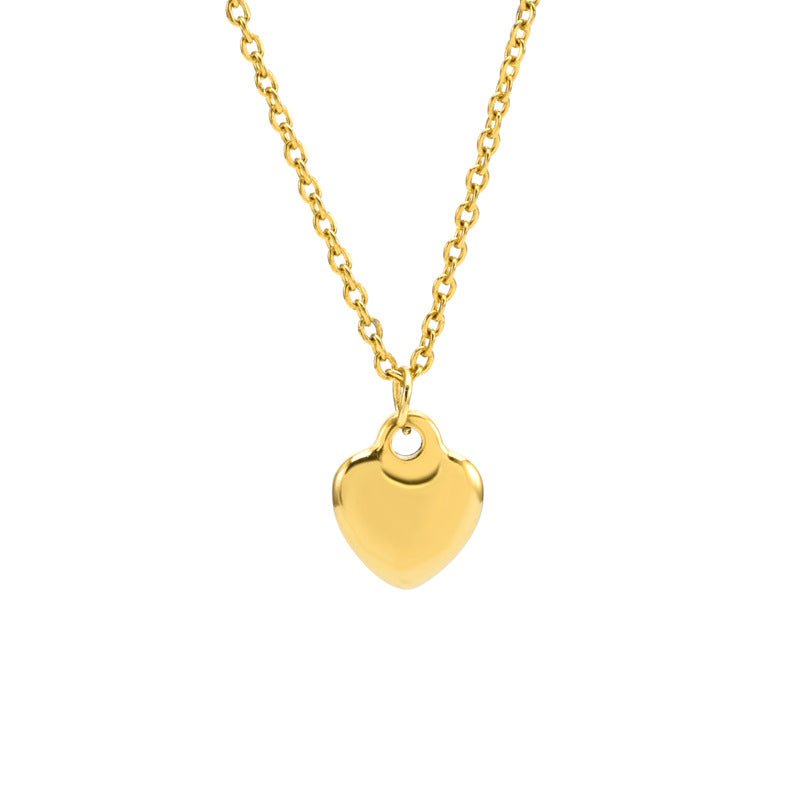 Bold heart Kette Gold - icrush - schmuck