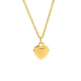 Bold heart Kette Gold - icrush - schmuck