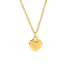Bold heart Kette Gold - icrush - schmuck
