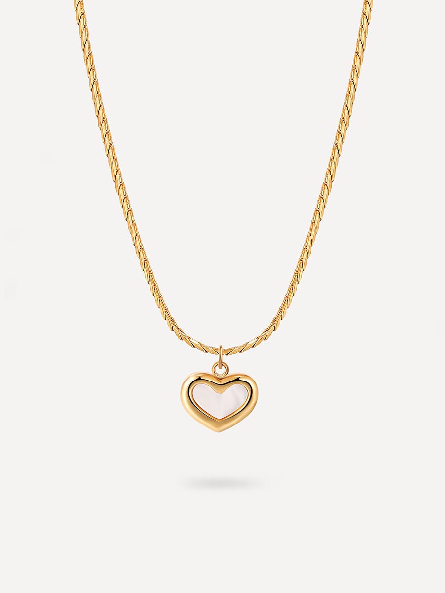 Calm heart Kette Gold - icrush - schmuck