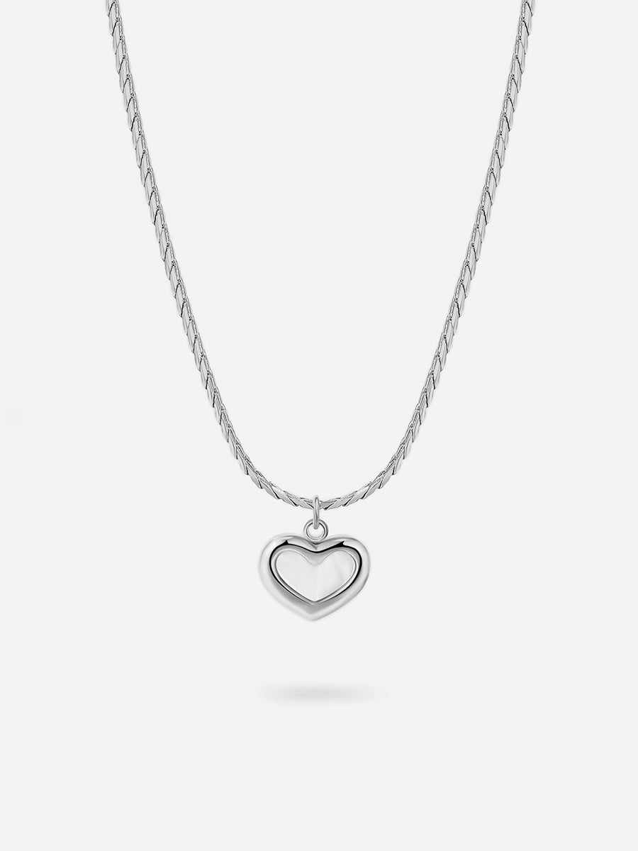 Calm heart Kette Silber - icrush - schmuck