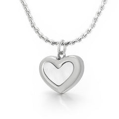 Calm heart Kette Silber - icrush - schmuck