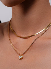 Calm heart Kette Silber - icrush - schmuck