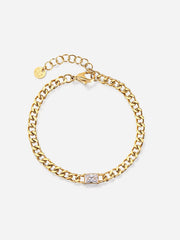 Center Stone ARMBAND Gold-Shopicrush