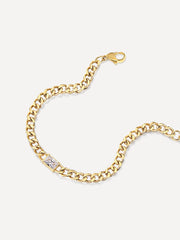 Center Stone ARMBAND Gold-Shopicrush