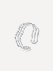 Cheery Wave Ring Silber-Shopicrush