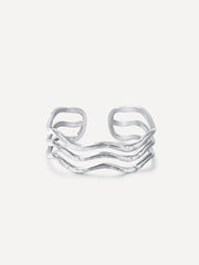 Cheery Wave Ring Silber-Shopicrush