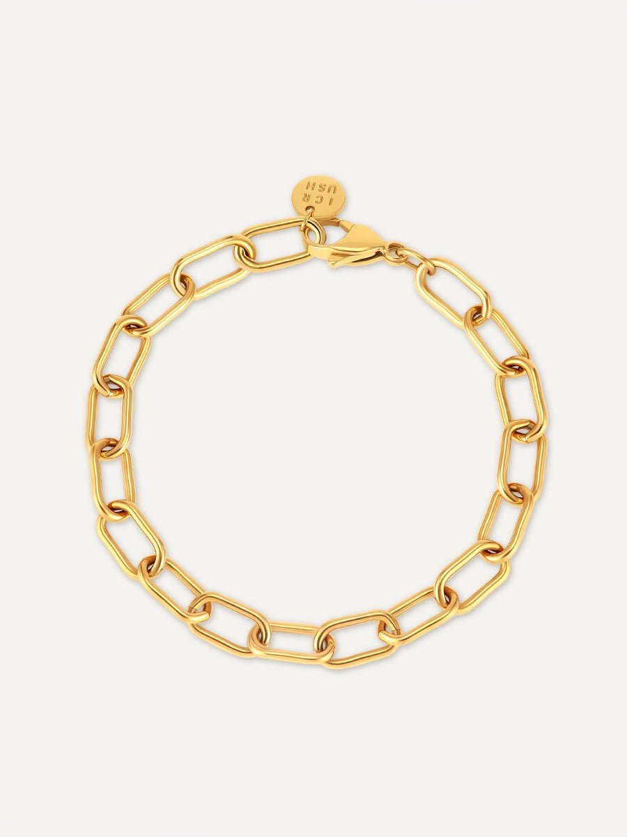 Classic Flexible ARMBAND Gold-Shopicrush