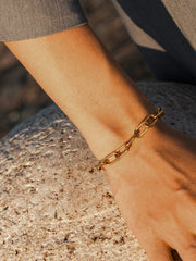 Classic Flexible ARMBAND Gold-Shopicrush