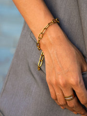 Classic Flexible ARMBAND Gold-Shopicrush