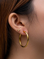 Classic Hoop OHRRINGE GOLD-Shopicrush