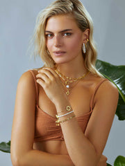 Classic Pearls ARMBAND Gold-Shopicrush