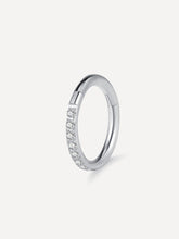 CRYSTALIZED SHINE Titan Piercing Silber-Shopicrush