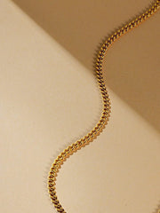 Cuban Style Kette Gold - icrush - schmuck