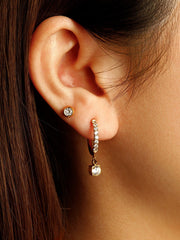 Dazzling Grace Ohrringe Silber-Shopicrush