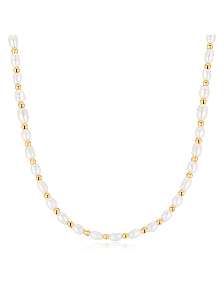 Delicate Kette Gold N Silver - icrush - schmuck