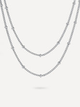 Double Gentleness Kette Silber-Shopicrush