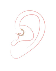 Double Glow Titan Piercing Silber-Shopicrush