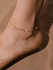 Drop Line FUSSKETTCHEN Gold-Shopicrush