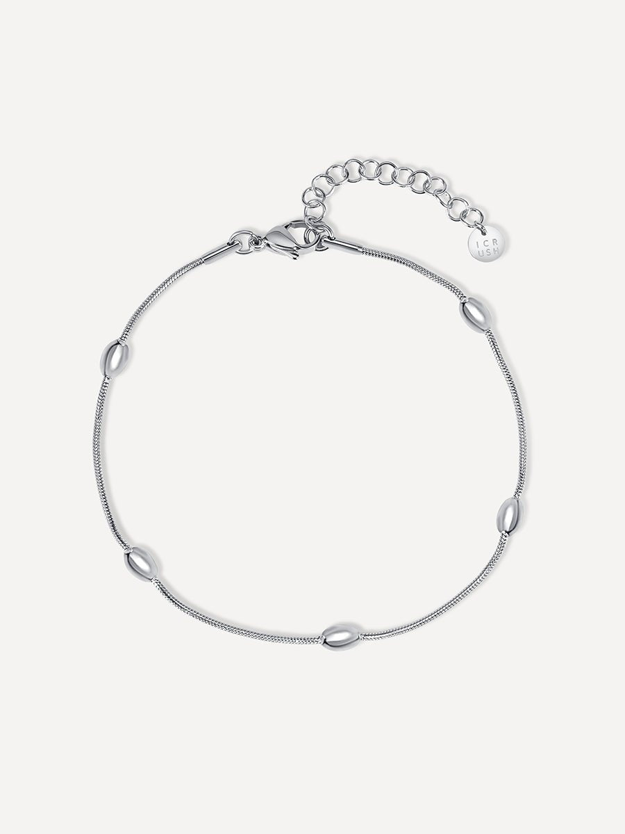 Drop Line FUSSKETTCHEN Silber-Shopicrush