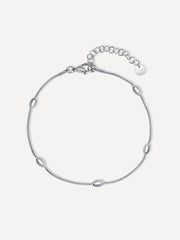 Drop Line FUSSKETTCHEN Silber-Shopicrush