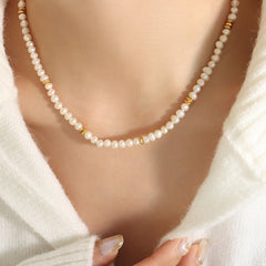 Exquisite Elegant Pearl Necklace - icrush - schmuck