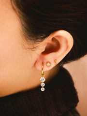 Falling Star Ohrringe Silber-Shopicrush