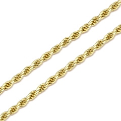 Filigrane Kordelkette – 2mm - icrush - schmuck