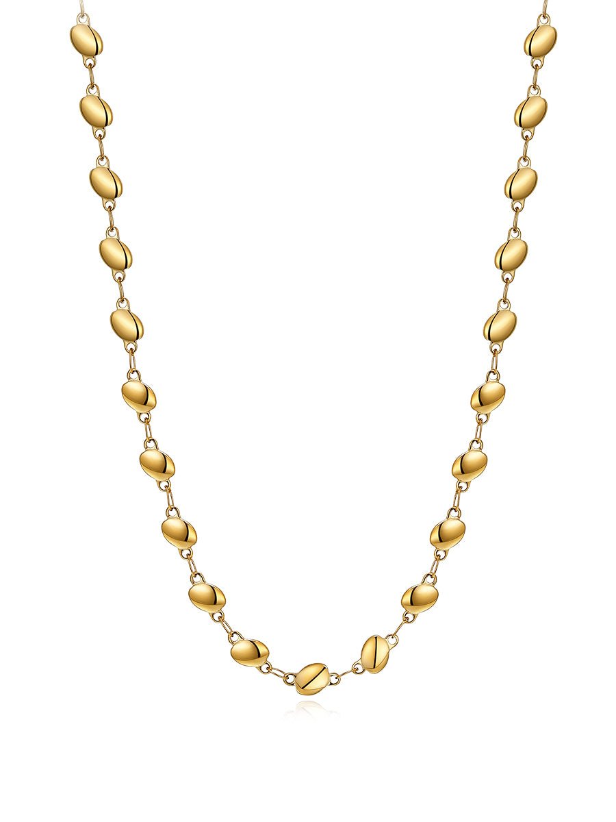FLAT BEAN Kette Gold-Shopicrush