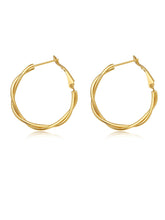 Flourish Hoop Ohrringe Gold-Shopicrush