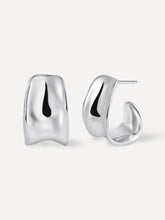 Flowing Arch Ohrringe Silber - icrush - schmuck