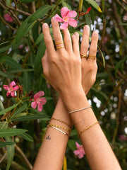 Full blossom ARMBAND Silber-Shopicrush