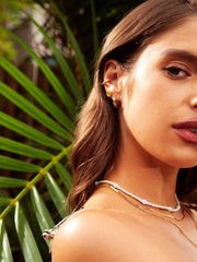 Graceful Dome Ohrringe Silber - icrush - schmuck