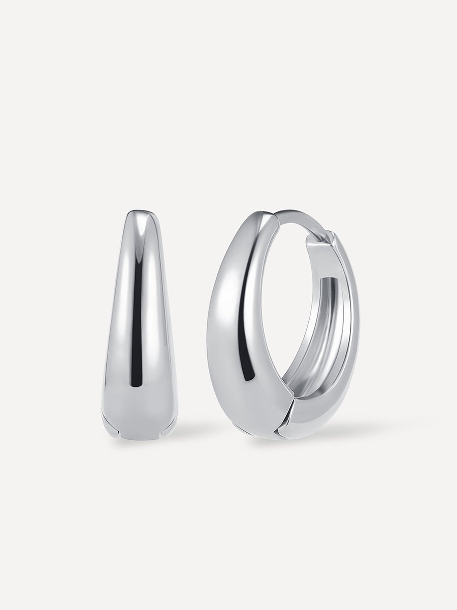 Graceful Dome Ohrringe Silber - icrush - schmuck