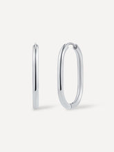 Graceful Oval Ohrringe Silber-Shopicrush