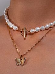 Guide Butterfly Kette Silber-Shopicrush