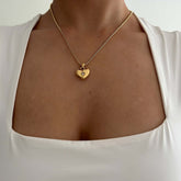 Heart of Guidance Kette Gold - icrush - schmuck