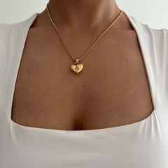 Heart of Guidance Kette Gold - icrush - schmuck