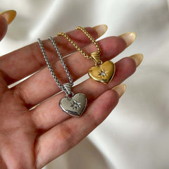 Heart of Guidance Kette Gold - icrush - schmuck