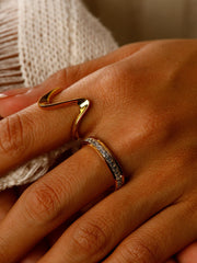 Hyper Space Ring Gold - icrush - schmuck