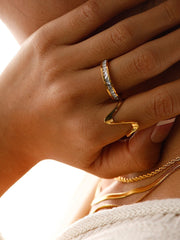 Hyper Space Ring Gold - icrush - schmuck